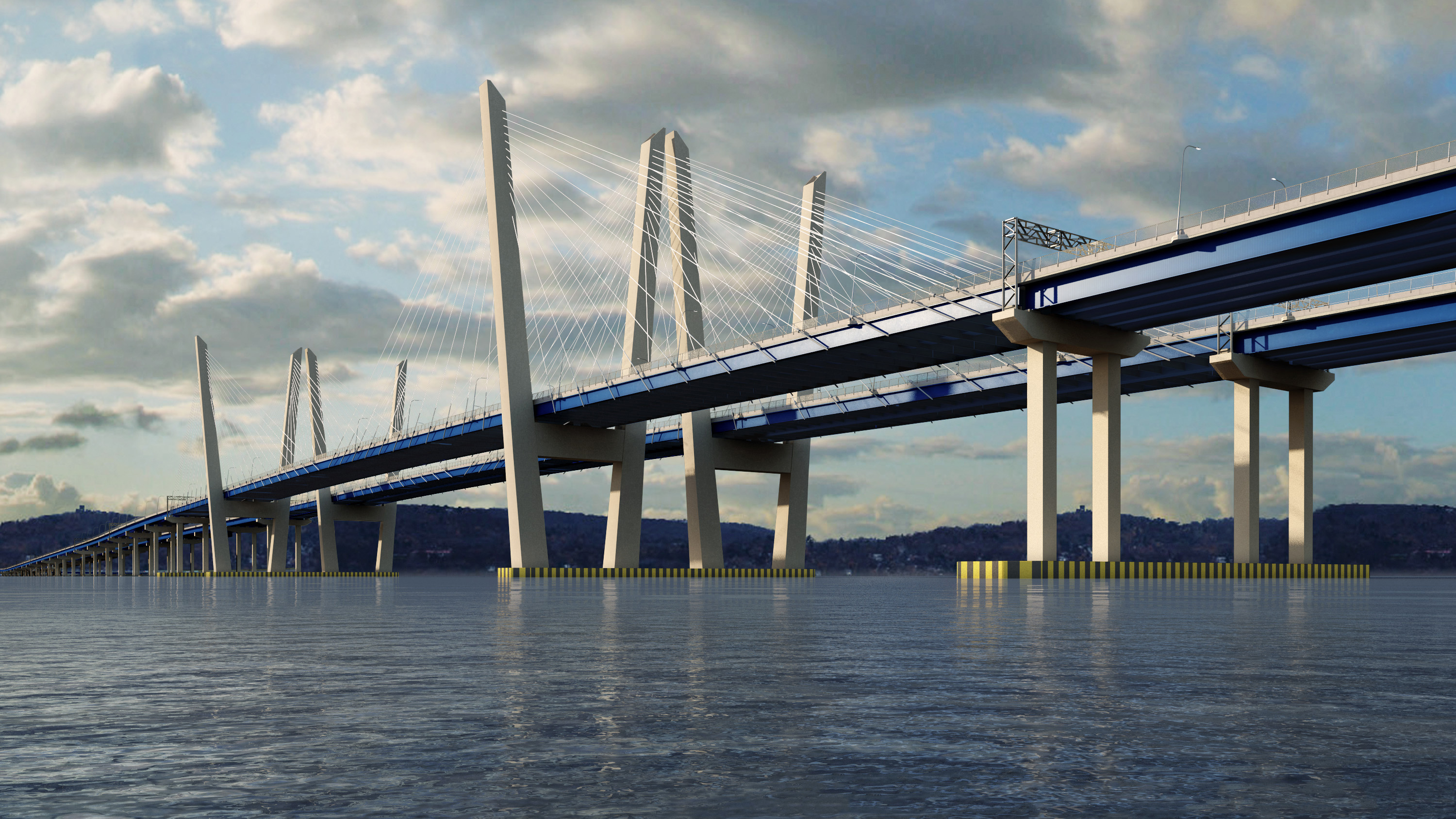 Resultado de imagen para A rendering of the bridge